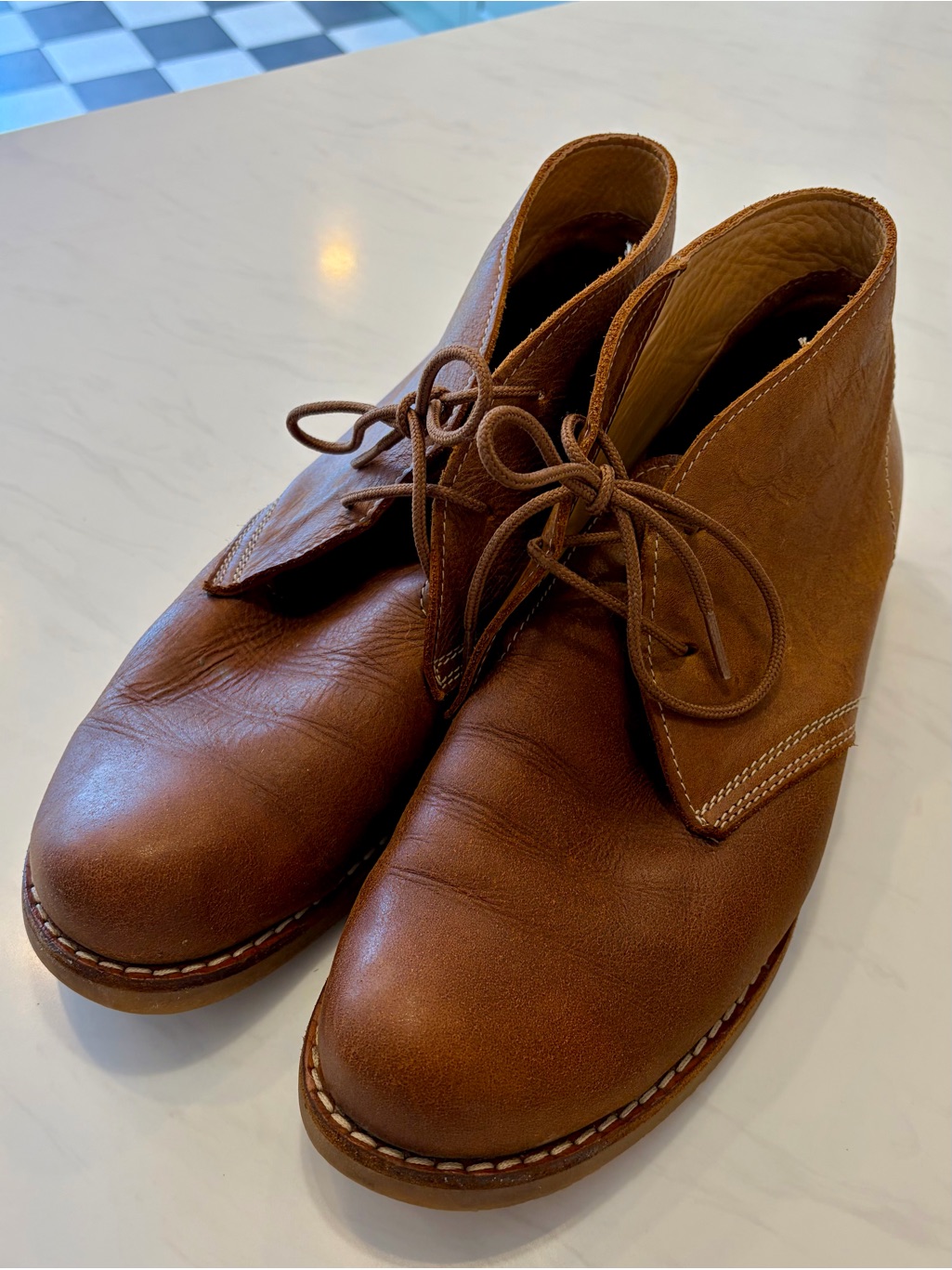 Roots Brown Leather Desert Chukka Boots Made In Canada 11.5d